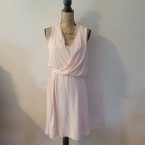 White House Black Market Women’s Sleeveless Surplice Dress Size 4